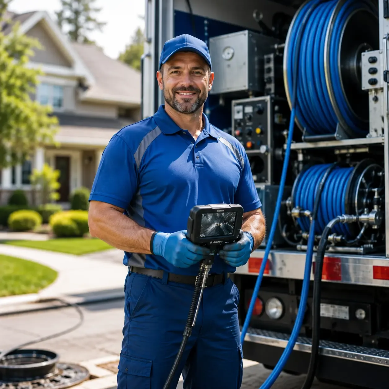 Local outdoor drain cleaning specialists in Borden, IN